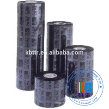 Fábrica de cintas de cera de China con color negro para impresora de etiquetas térmica de escritorio